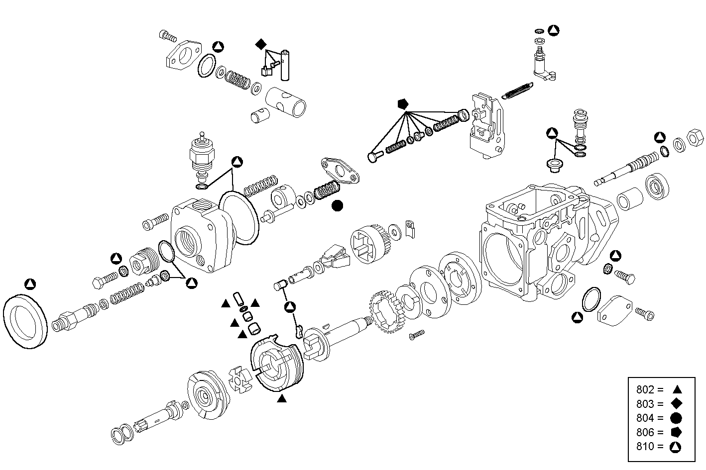 Iveco/FPT INJECTION PUMP (COMPONENTS)