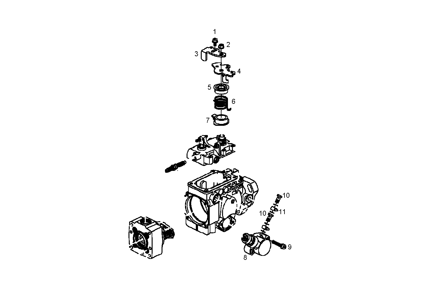 Iveco/FPT INJECTION PUMP (COMPONENTS)