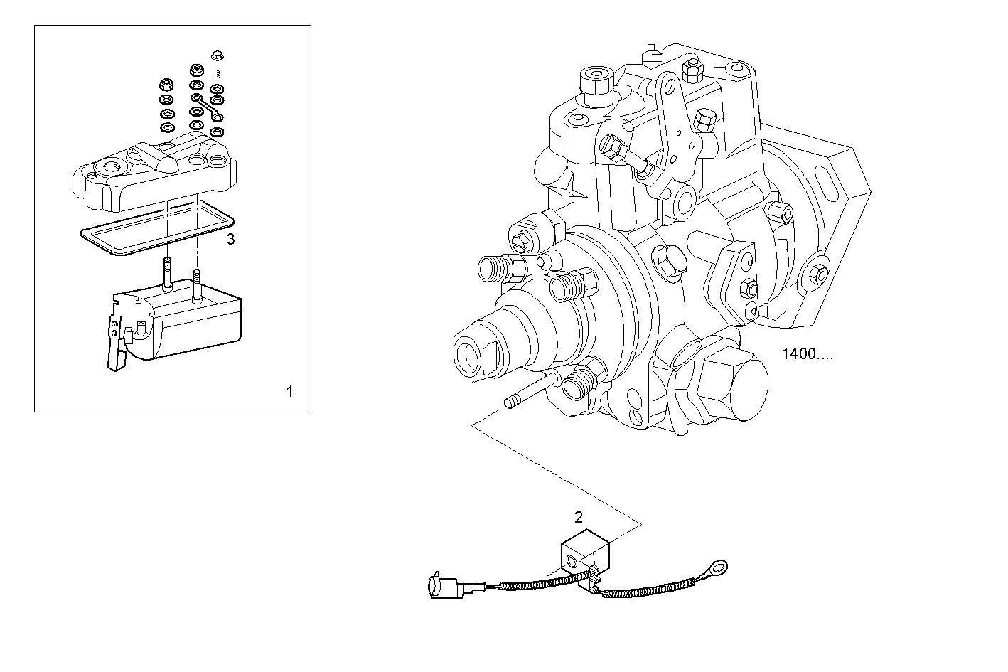 Iveco/FPT INJECTION PUMP (COMPONENTS)