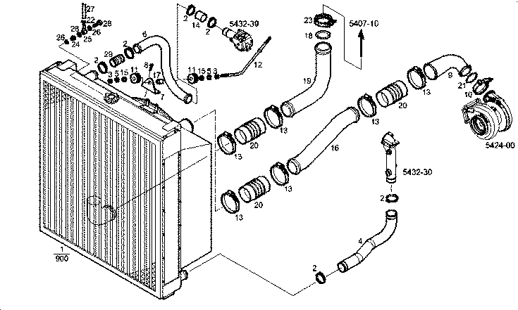 Iveco/FPT OVERSIZE RADIATOR