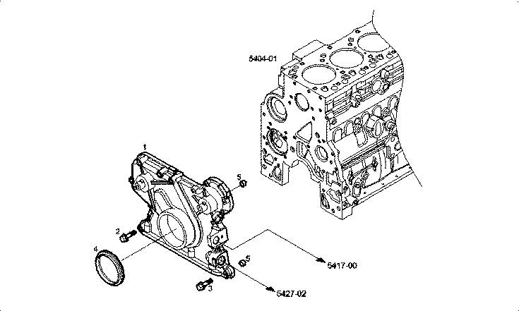 Iveco/FPT FRONT CRANKCASE COVER