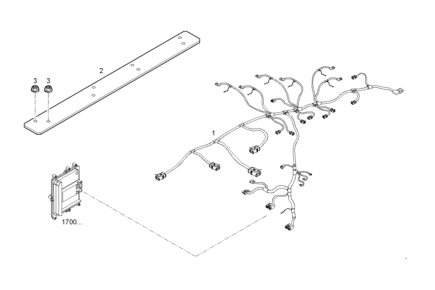 Iveco/FPT ENGINE CABLE