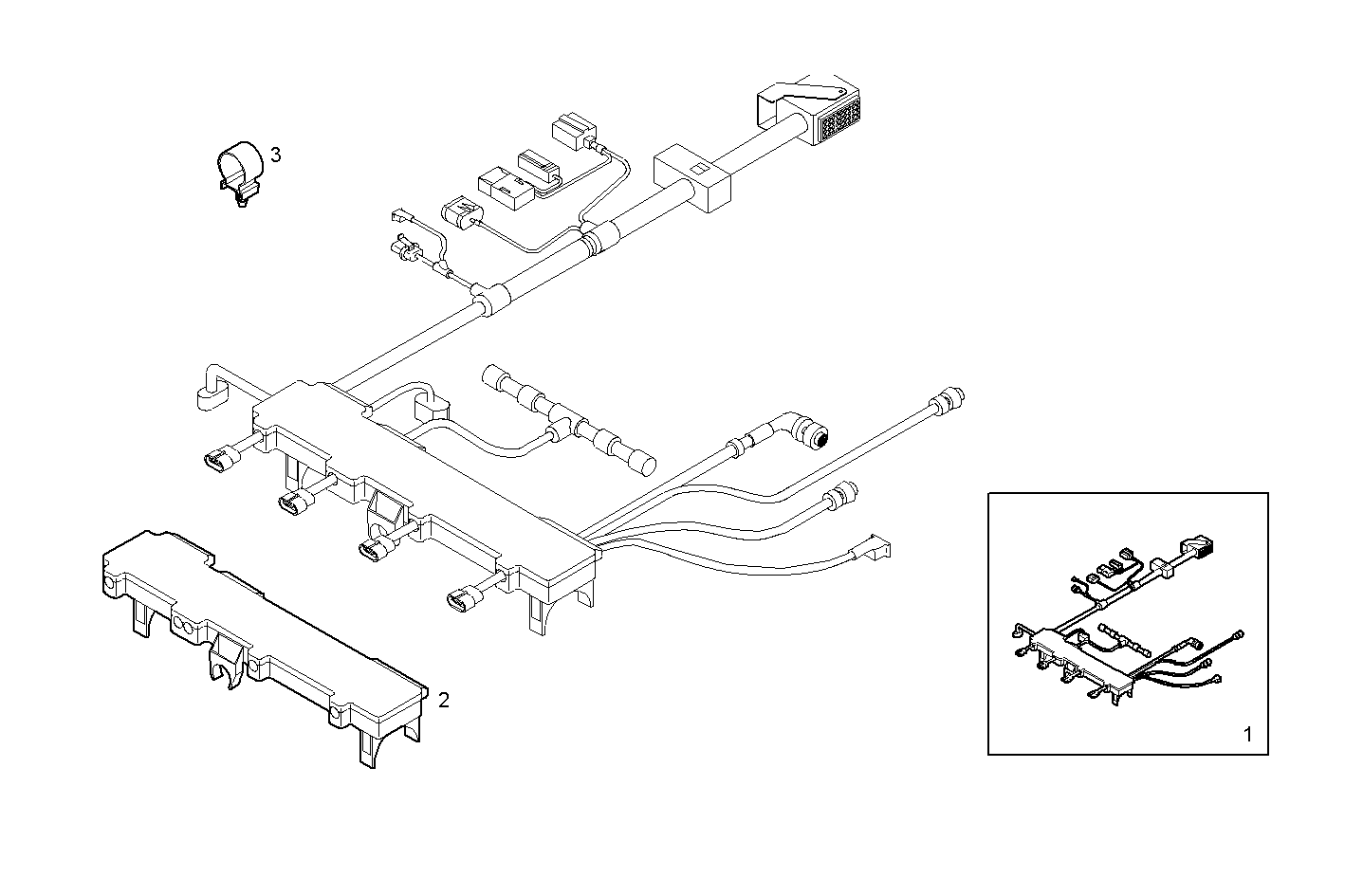 Iveco/FPT ENGINE CABLE