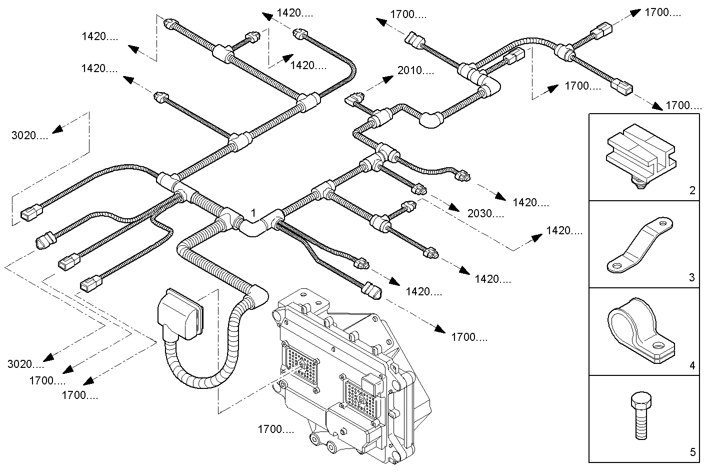 Iveco/FPT ENGINE CABLE