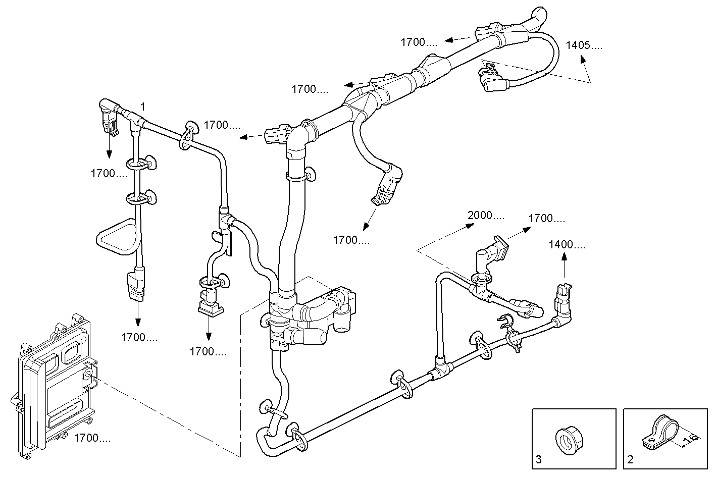 Iveco/FPT ENGINE CABLE