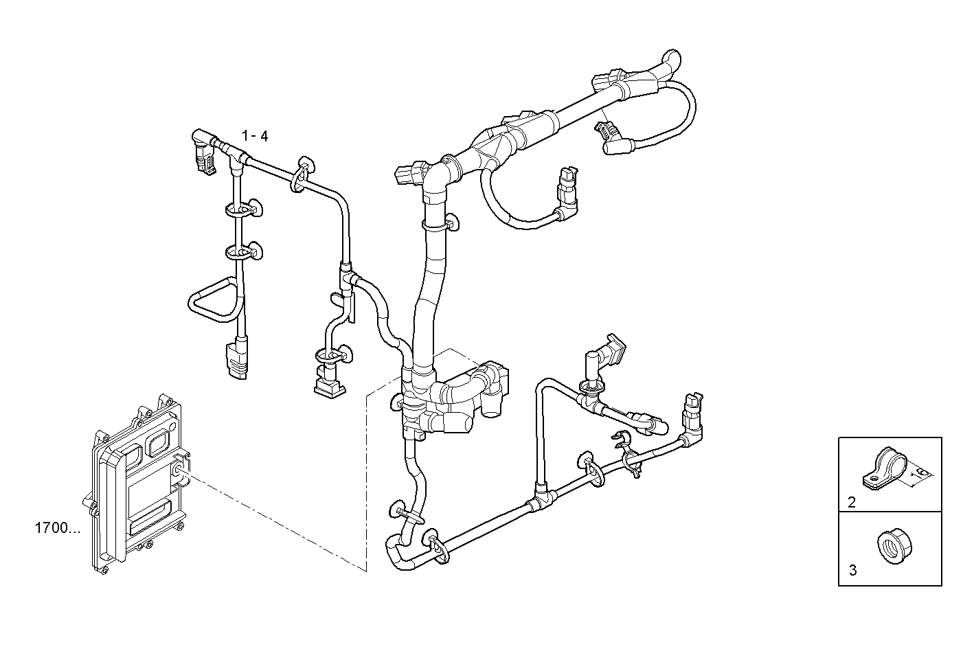 Iveco/FPT ENGINE CABLE