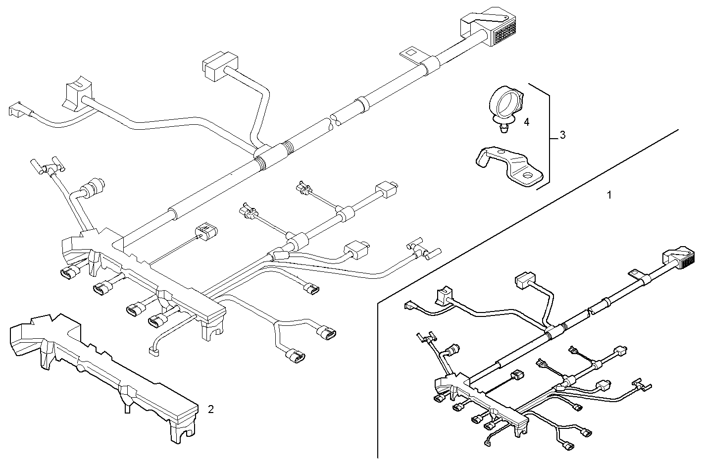 Iveco/FPT ENGINE CABLE