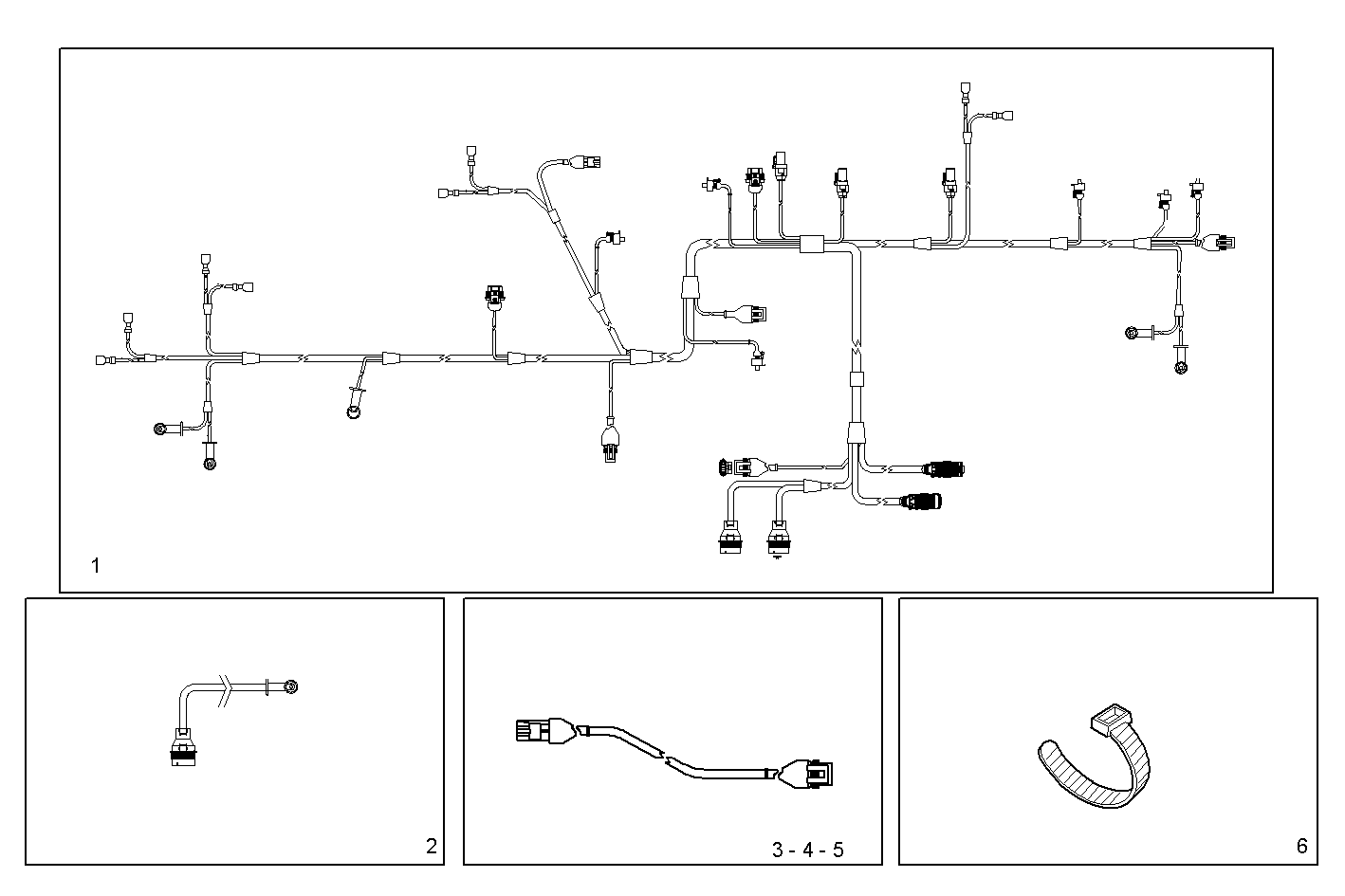 Iveco/FPT ENGINE CABLE