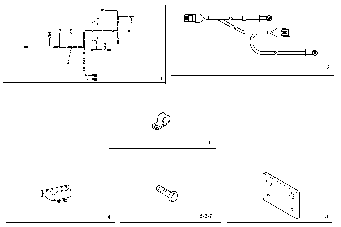 Iveco/FPT ENGINE CABLE