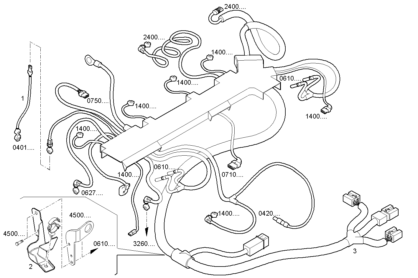 Iveco/FPT ENGINE CABLE