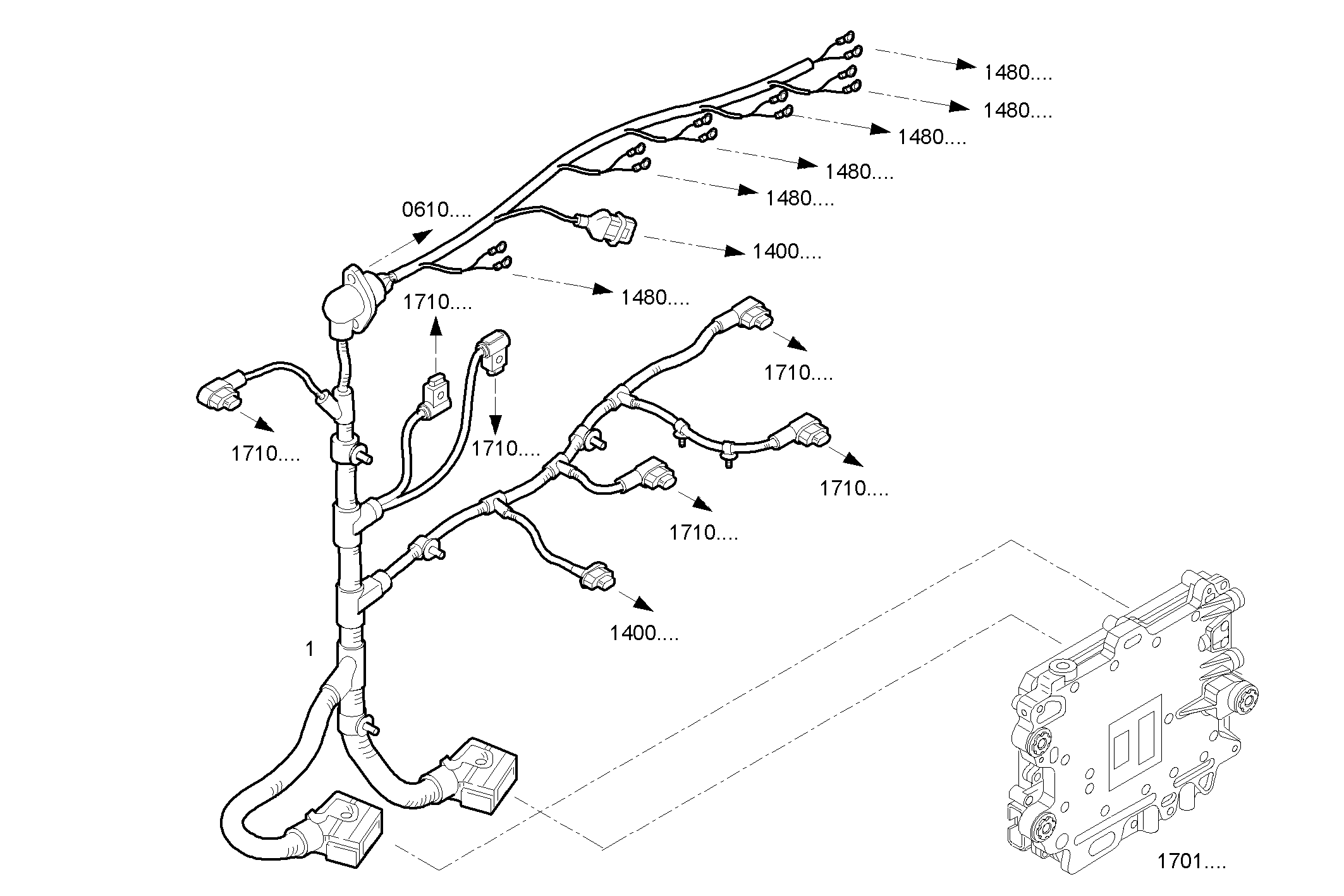 Iveco/FPT ENGINE CABLE