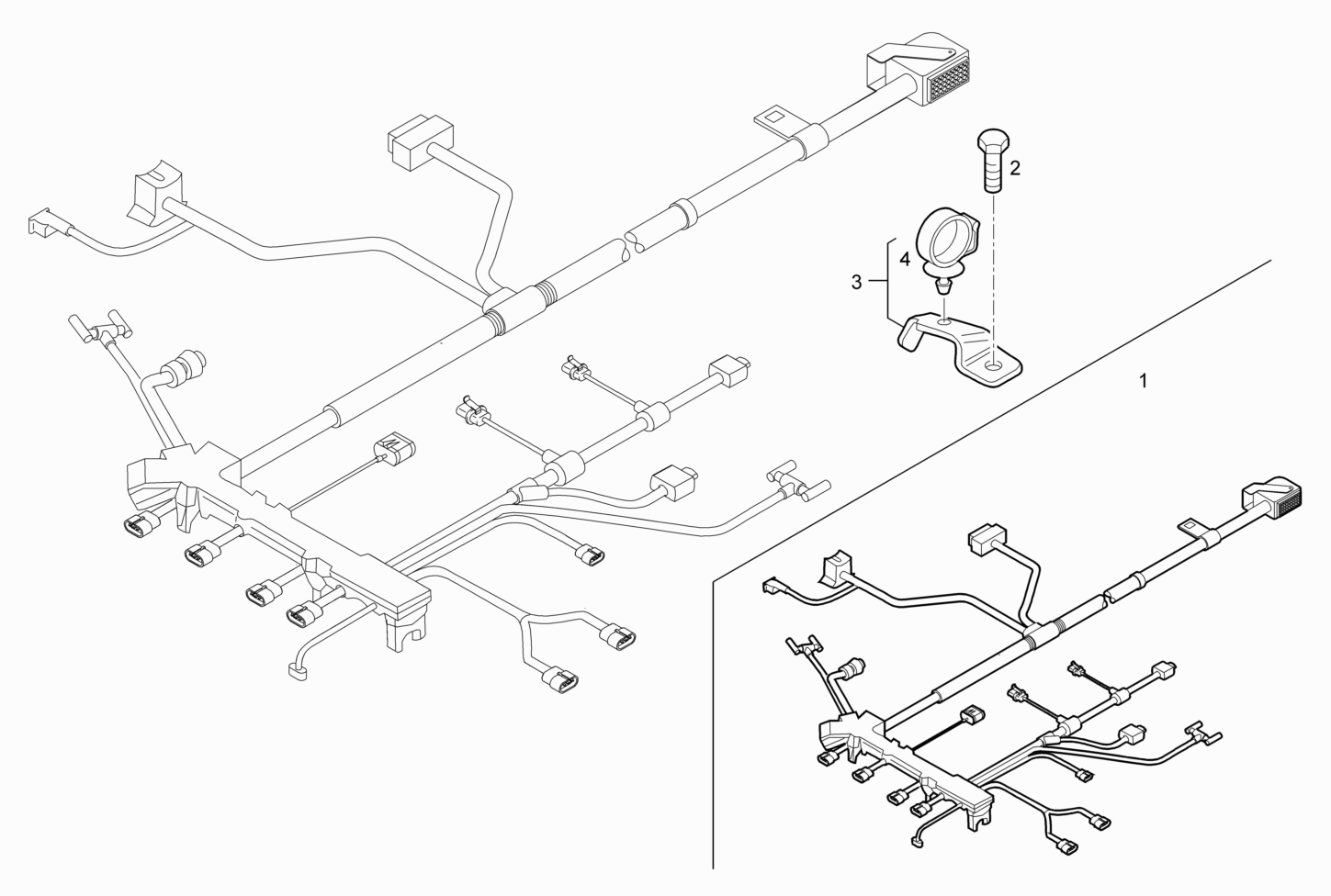 Iveco/FPT ENGINE CABLE