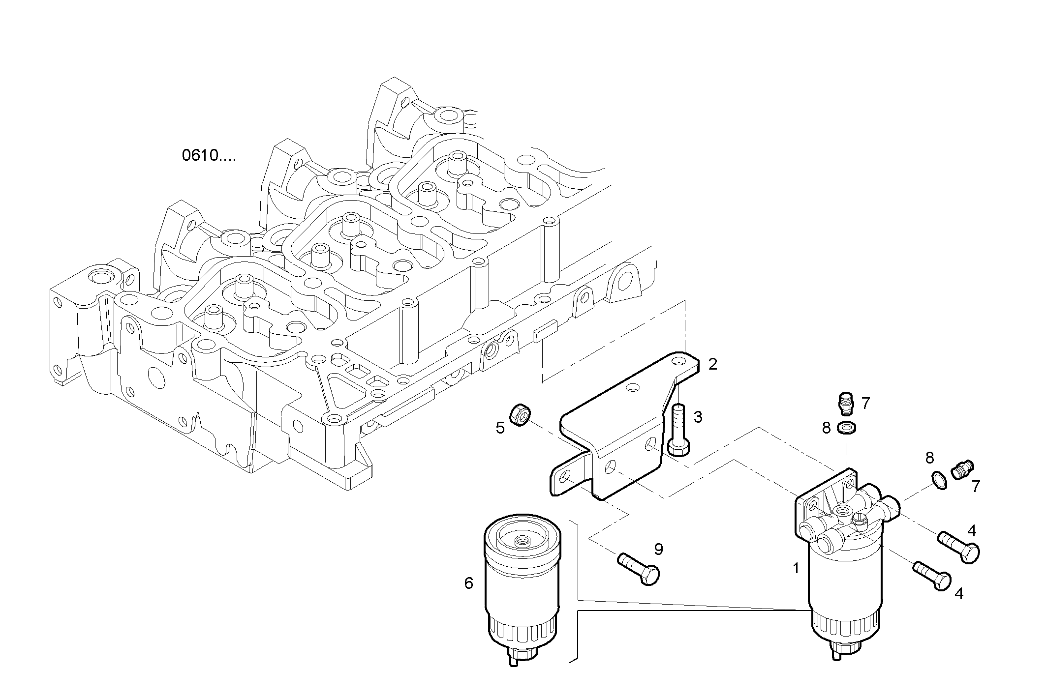 Iveco/FPT FUEL FILTER