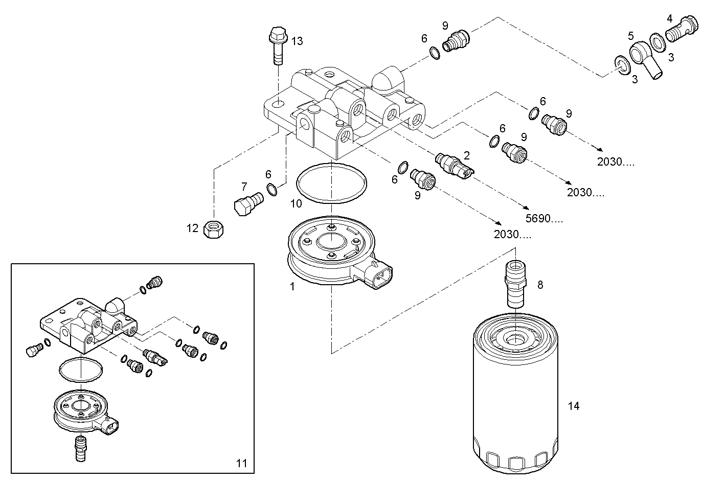 Iveco/FPT FUEL FILTER