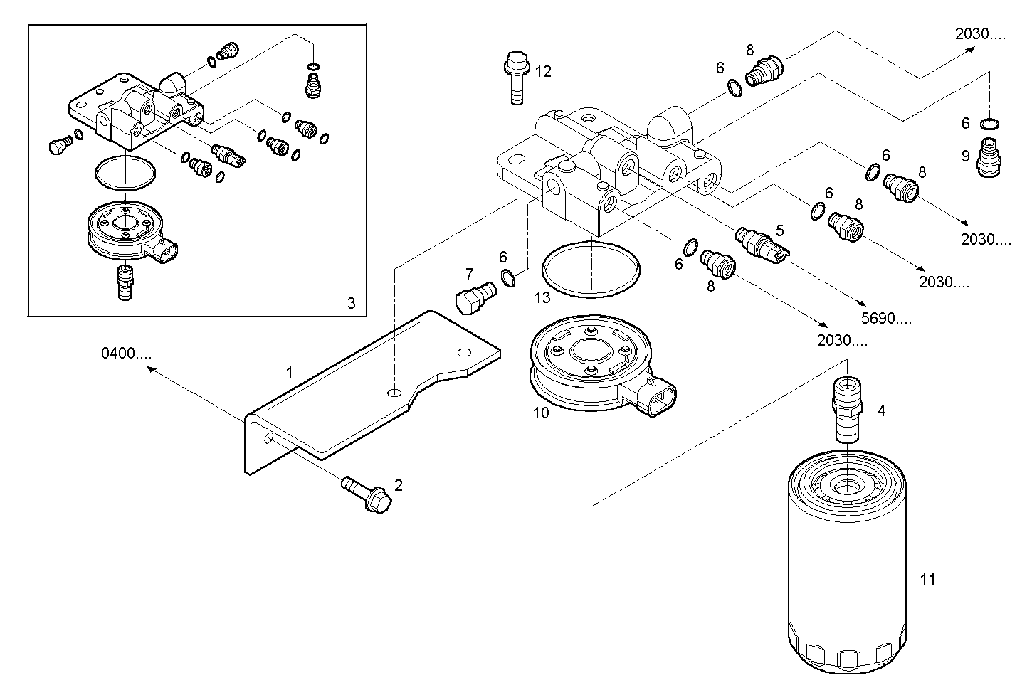 Iveco/FPT FUEL FILTER