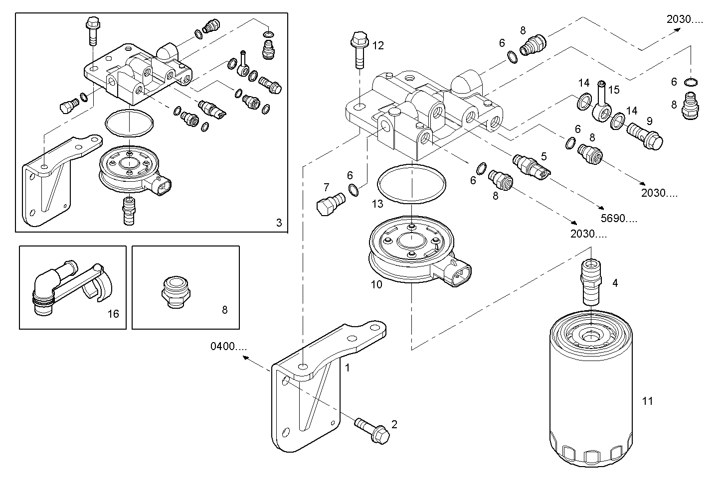 Iveco/FPT FUEL FILTER