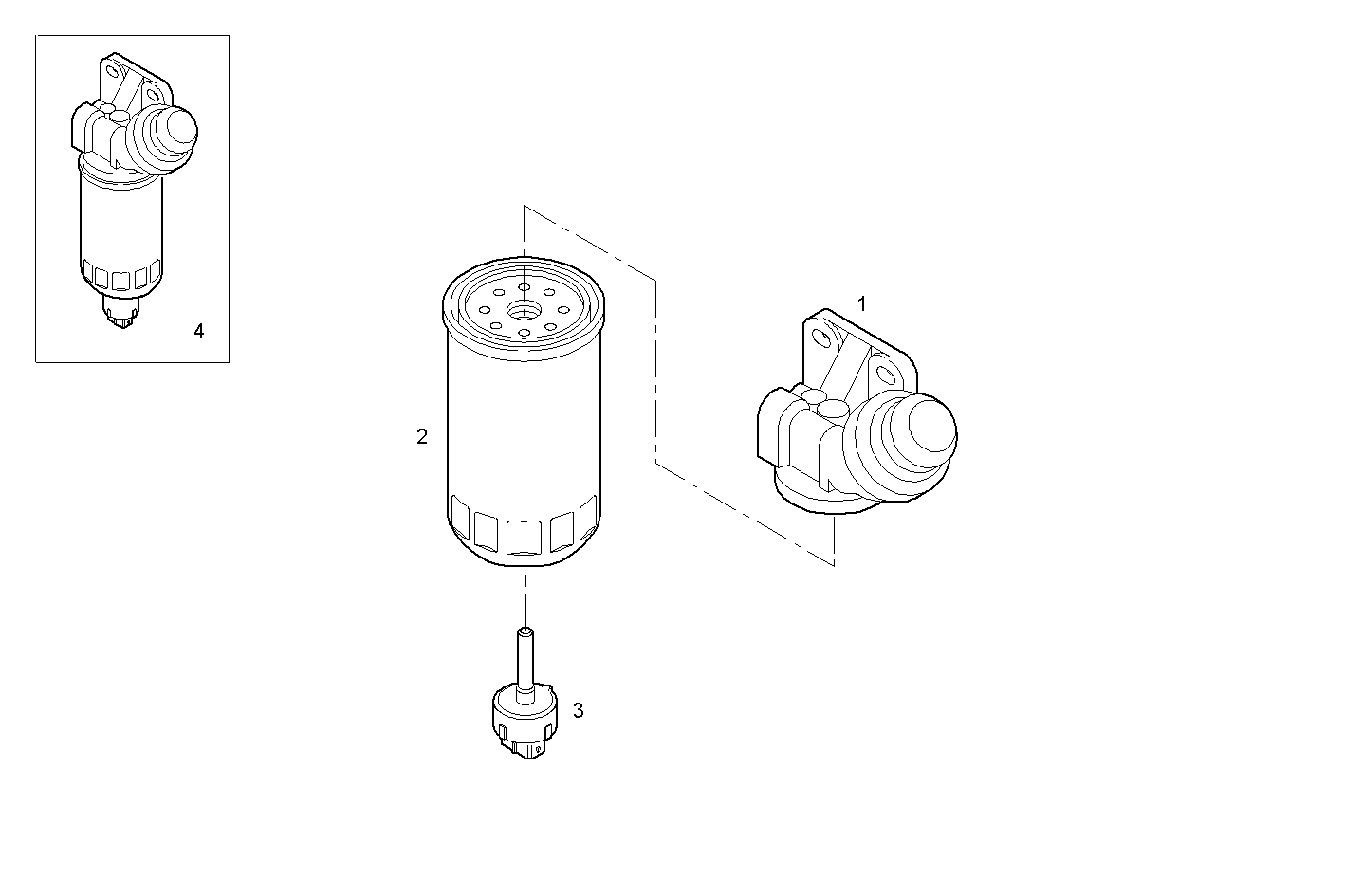 Iveco/FPT FUEL FILTER