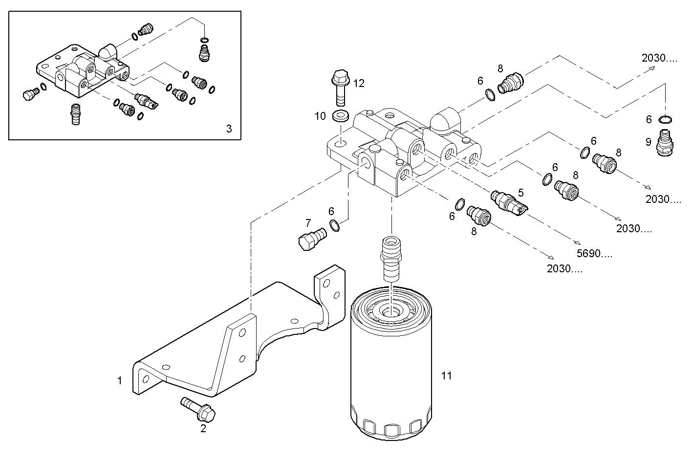 Iveco/FPT FUEL FILTER