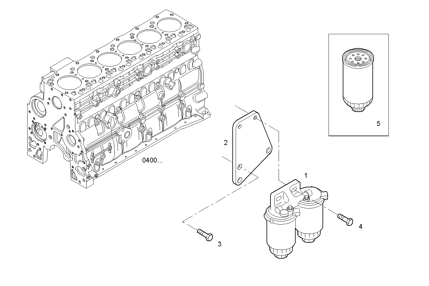 Iveco/FPT FUEL FILTER