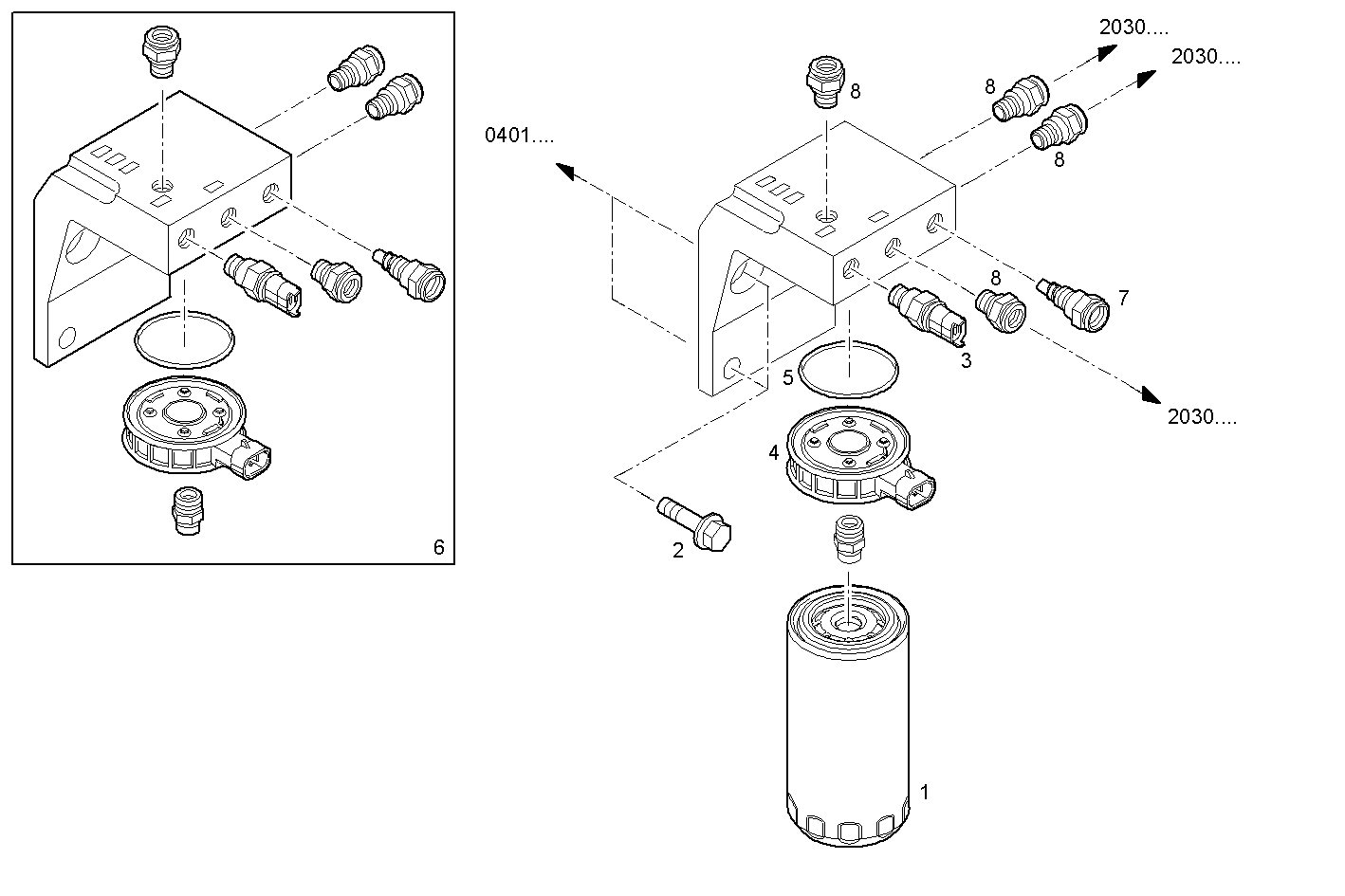 Iveco/FPT FUEL FILTER