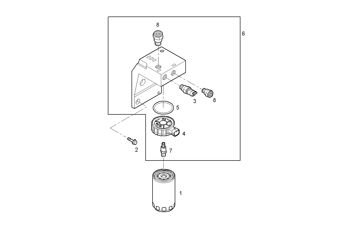 Iveco/FPT FUEL FILTER