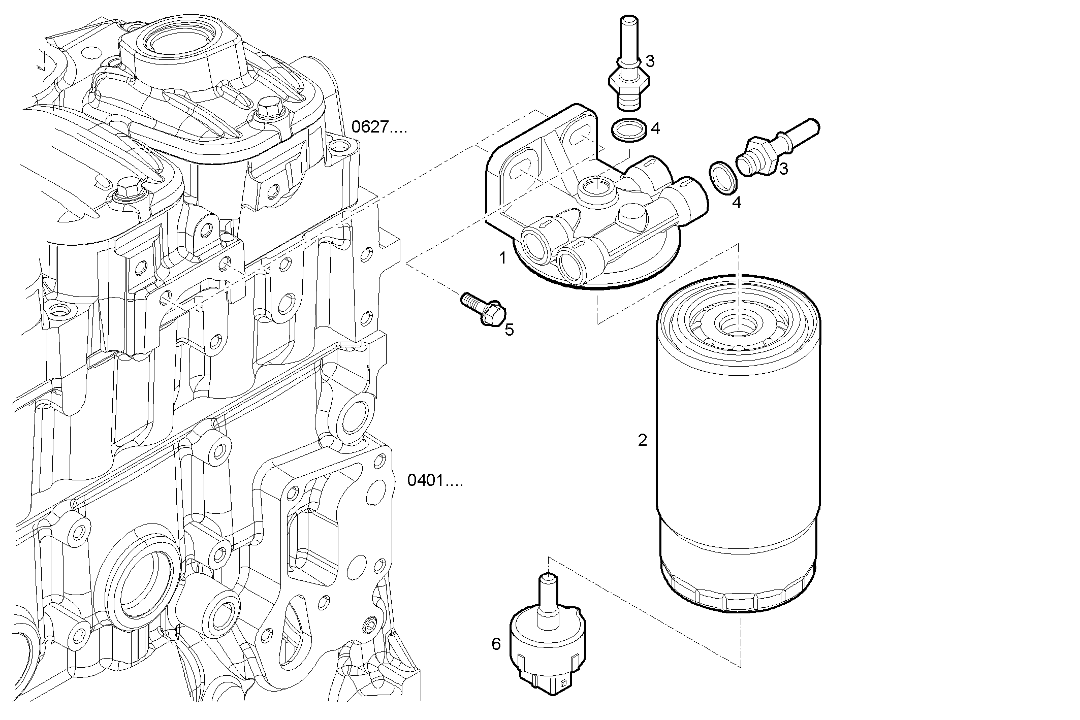 Iveco/FPT FUEL FILTER