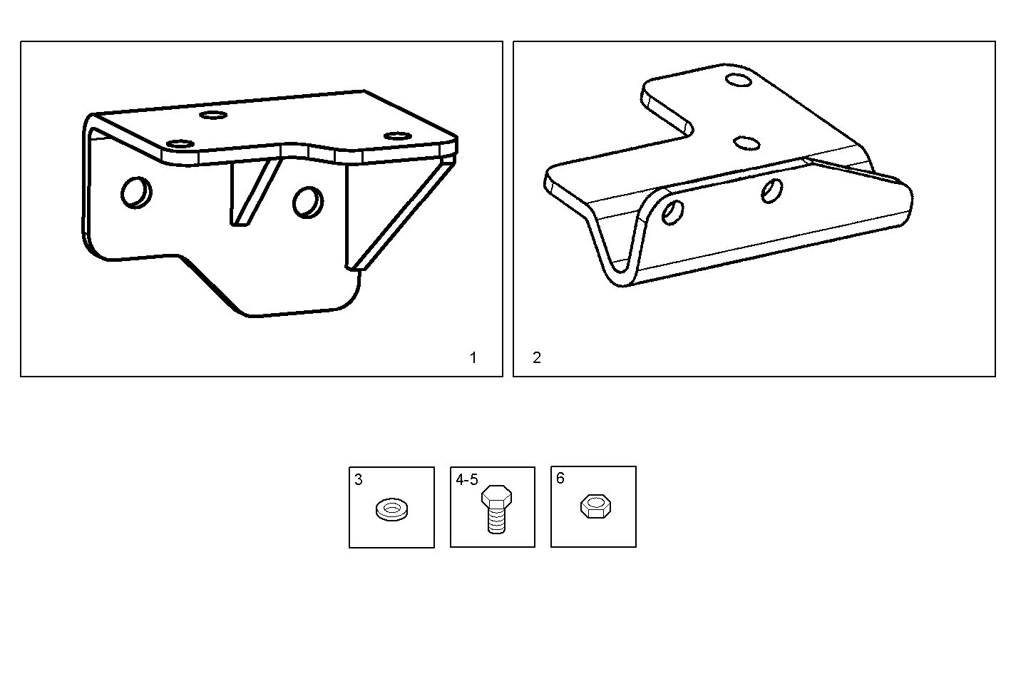 Iveco/FPT FUEL FILTER SUPPORT