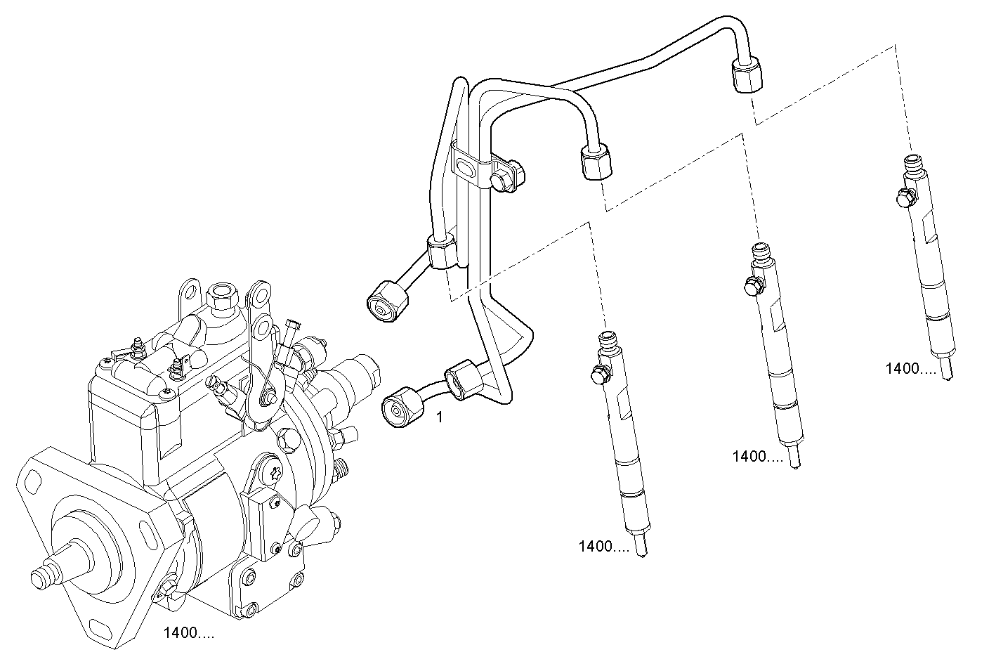 Iveco/FPT INJECTION PIPES