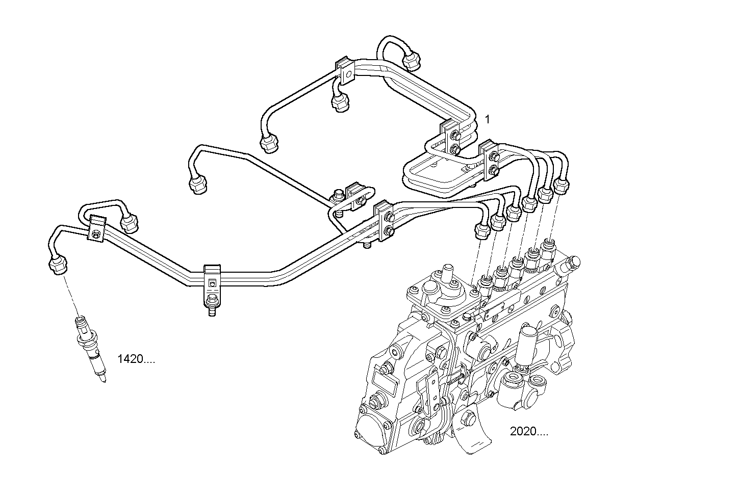 Iveco/FPT INJECTION PIPES