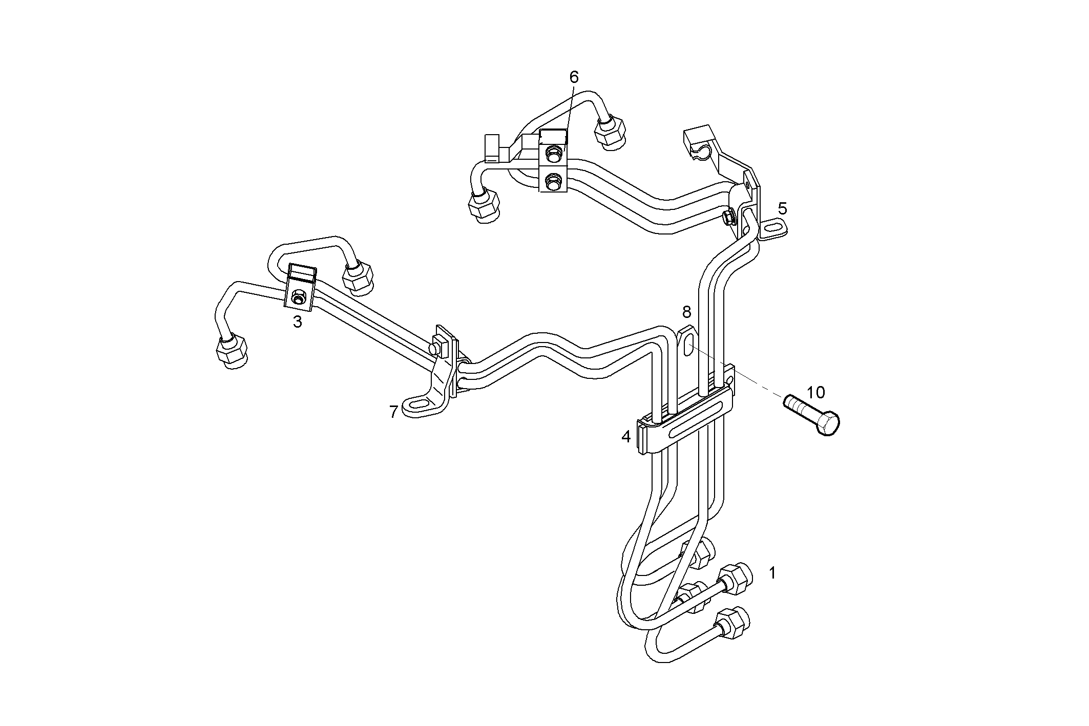 Iveco/FPT INJECTION PIPES