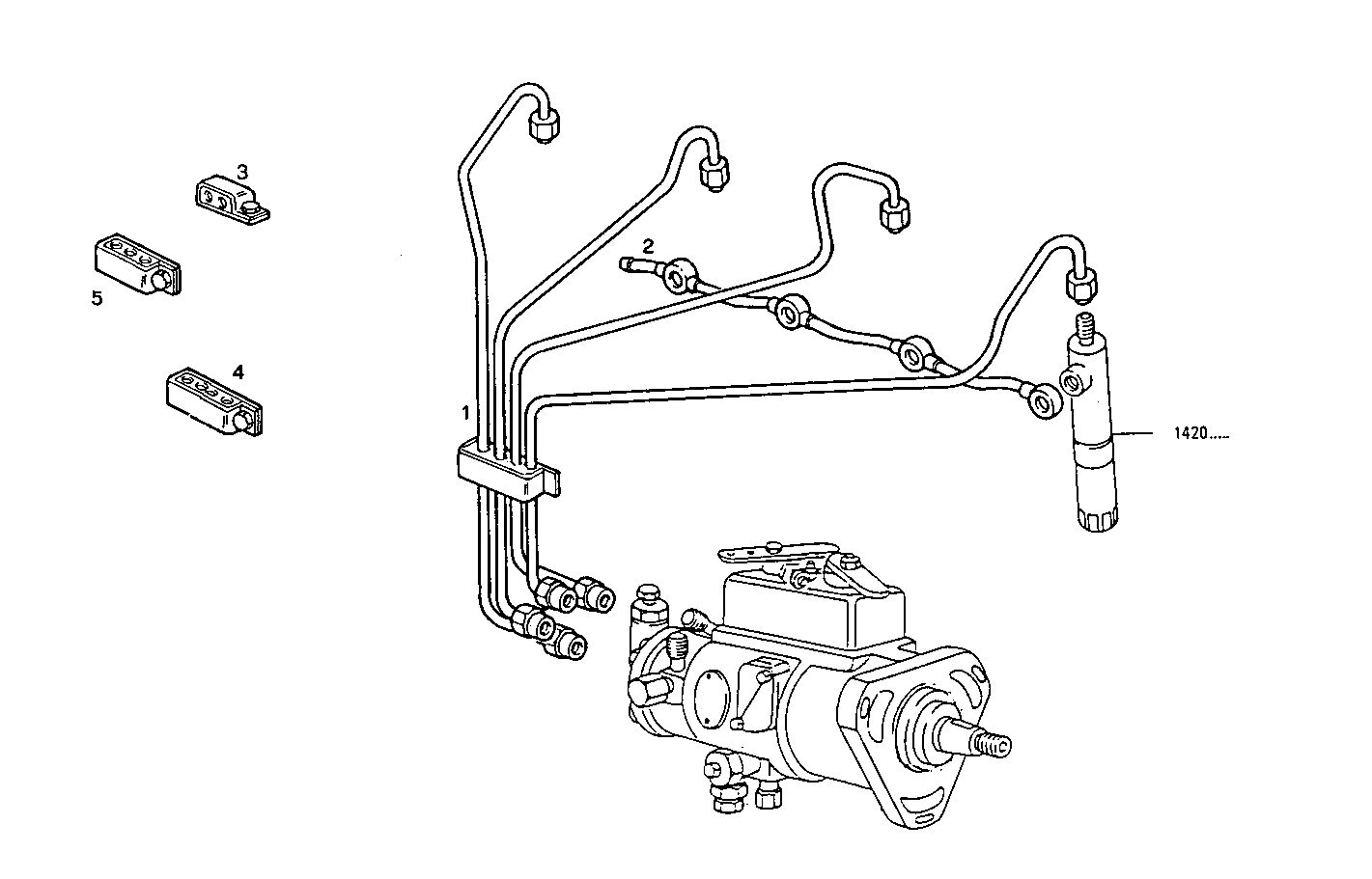 Iveco/FPT INJECTION PIPES