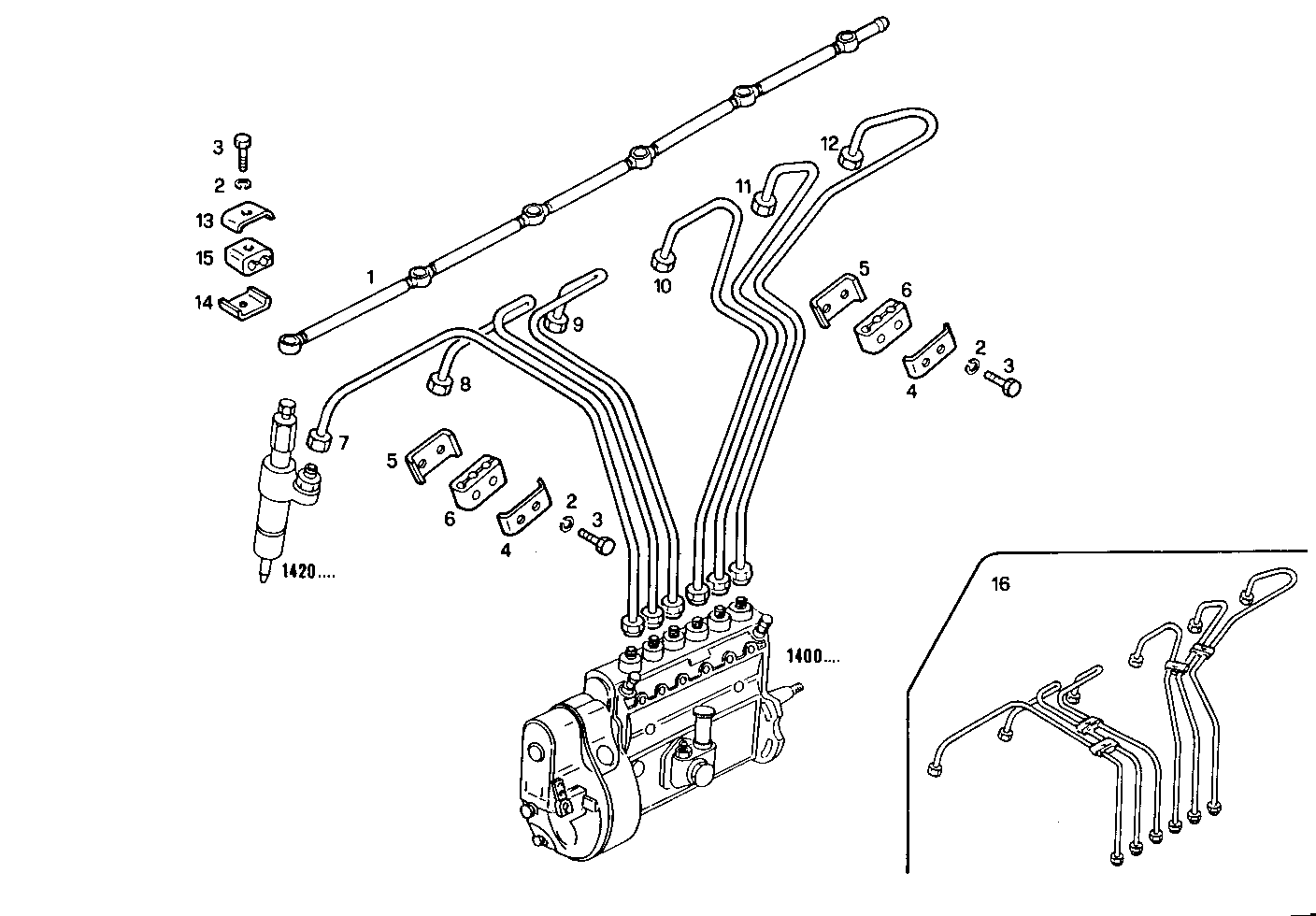 Iveco/FPT INJECTION PIPES