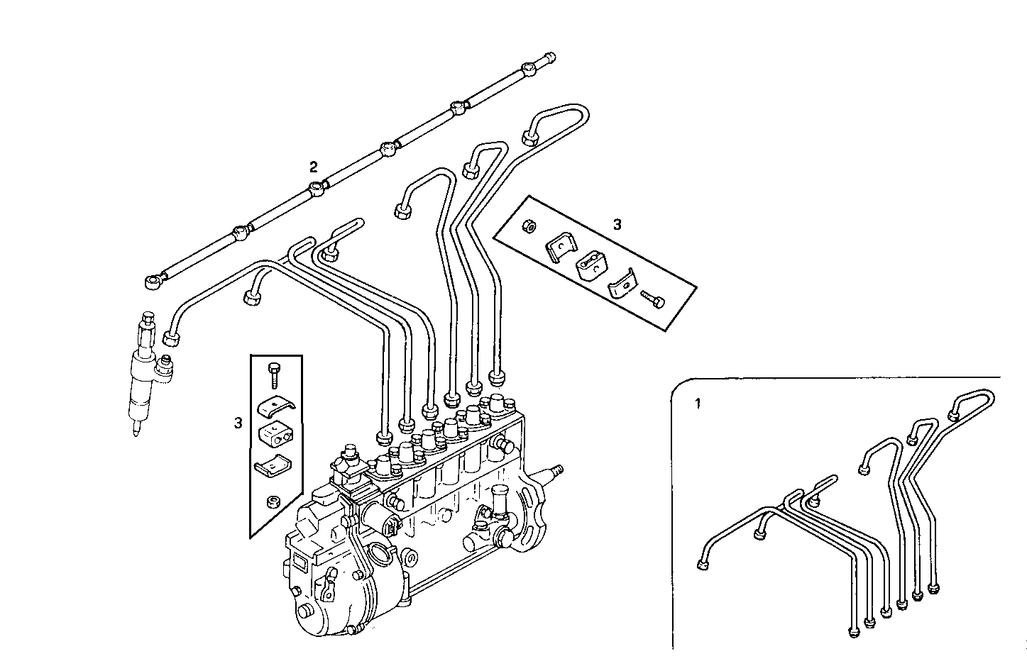 Iveco/FPT INJECTION PIPES