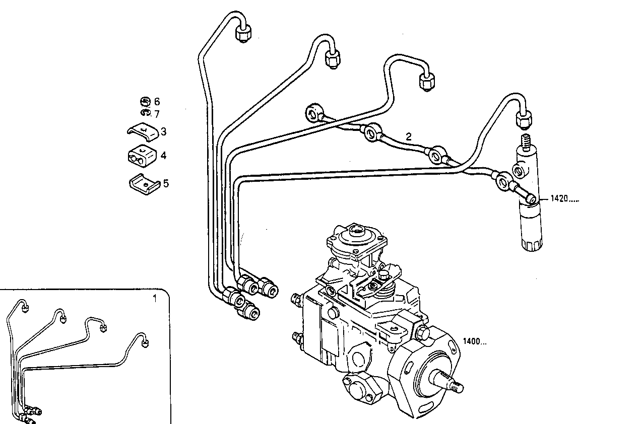 Iveco/FPT INJECTION PIPES