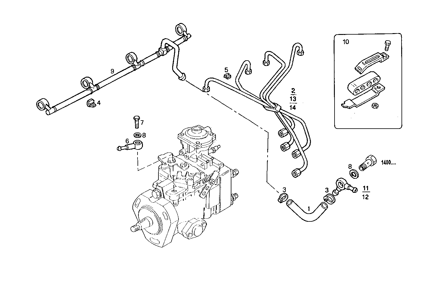 Iveco/FPT INJECTION PIPES