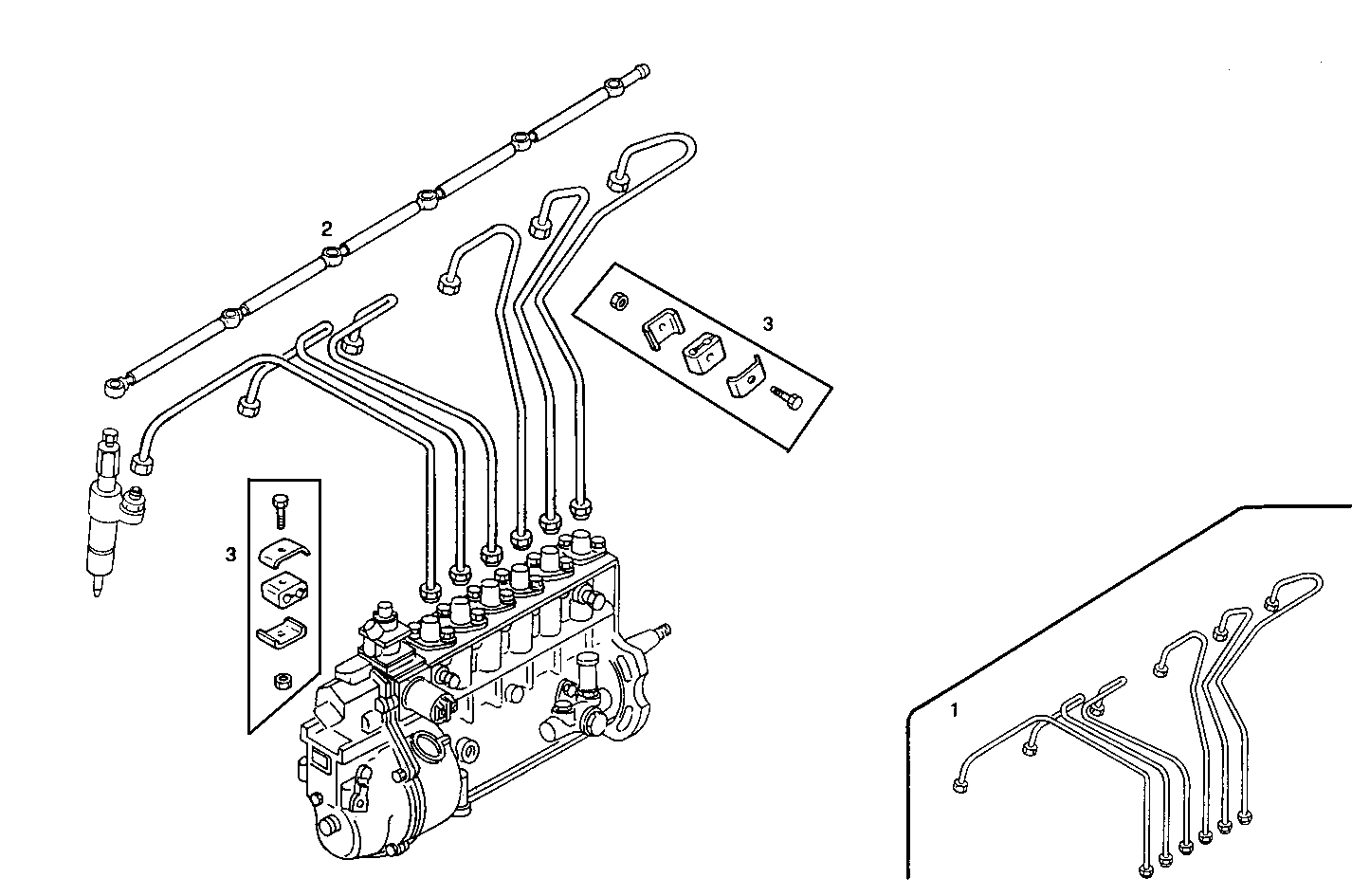 Iveco/FPT INJECTION PIPES