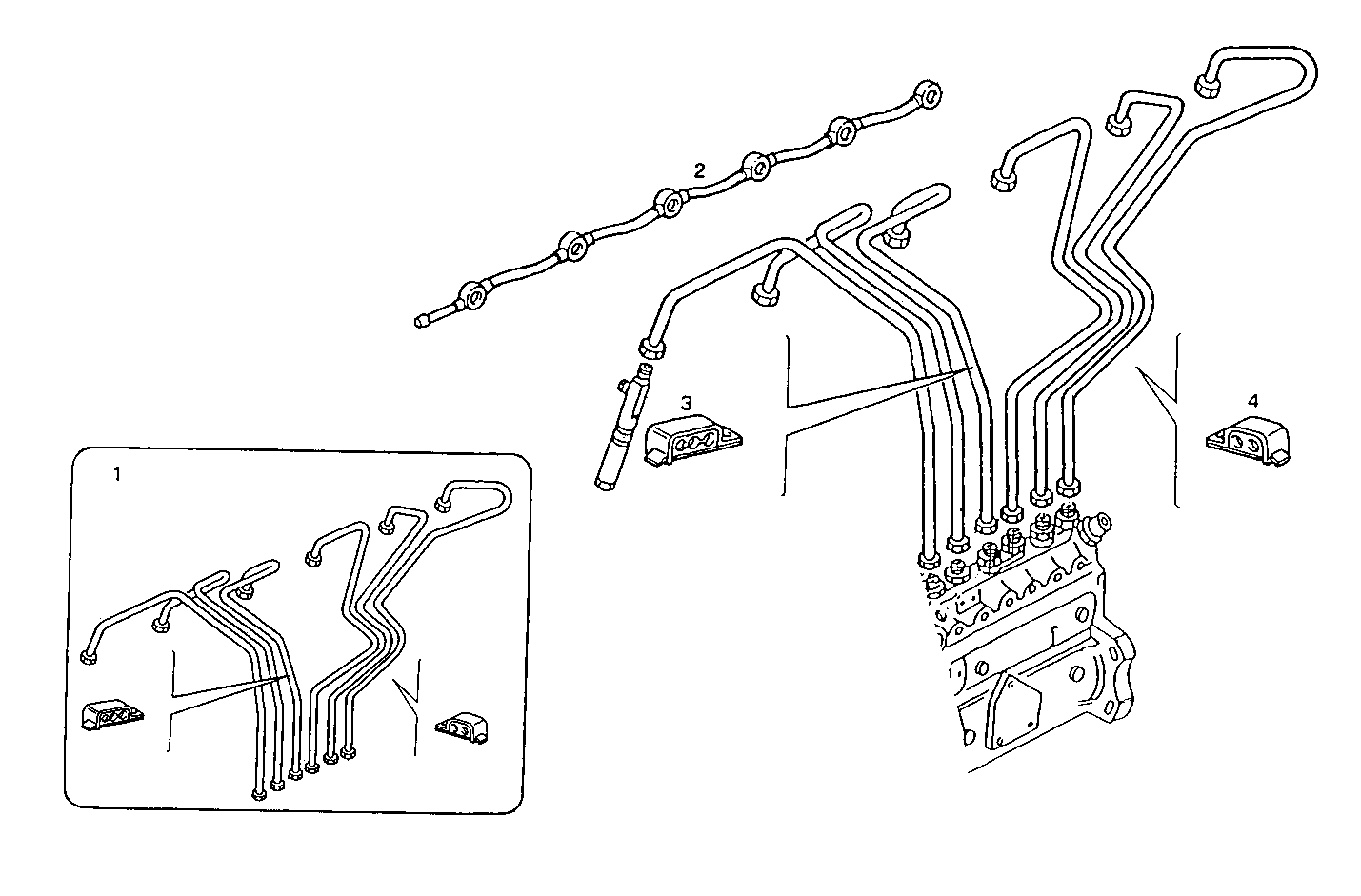 Iveco/FPT INJECTION PIPES