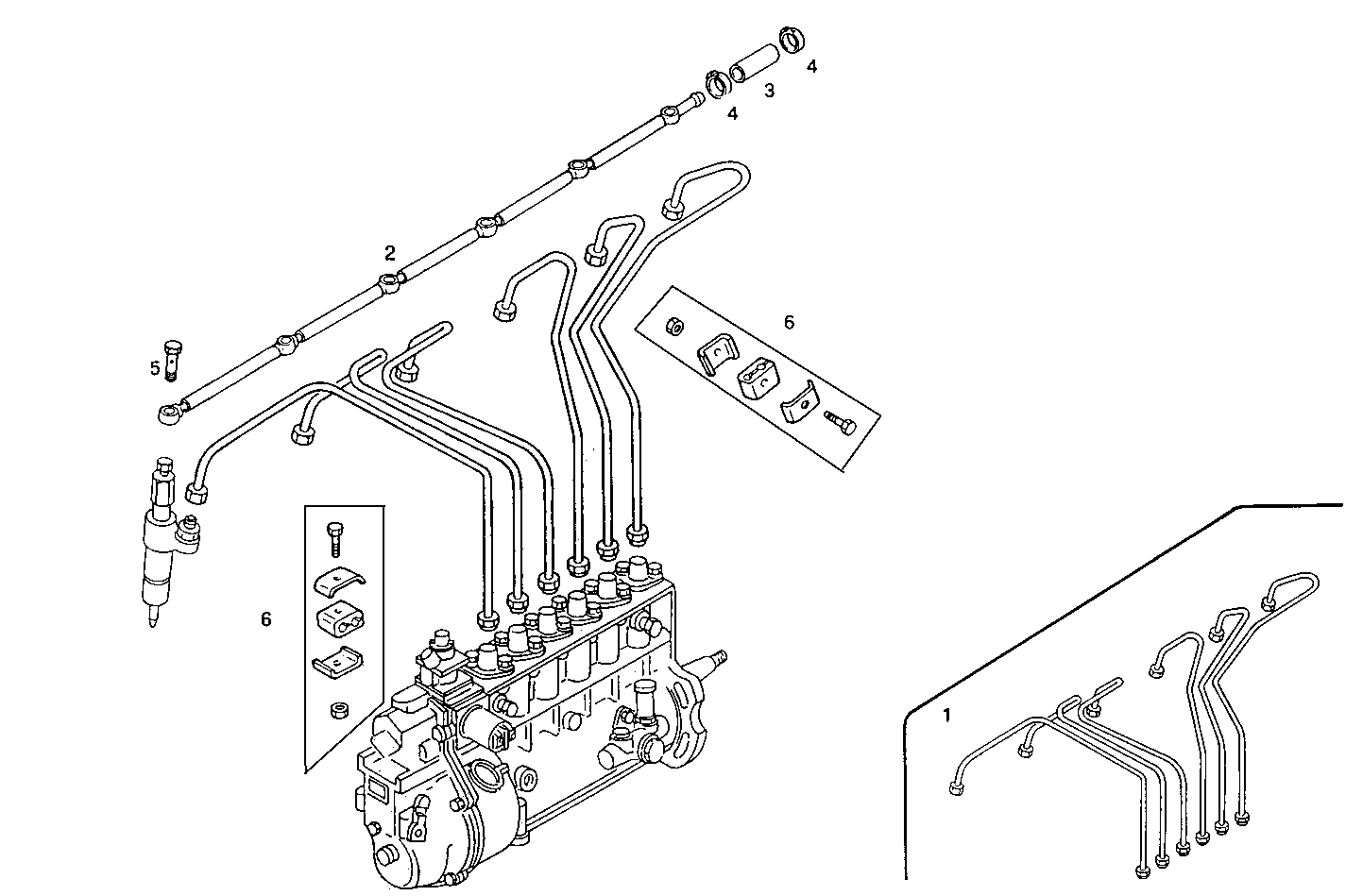 Iveco/FPT INJECTION PIPES