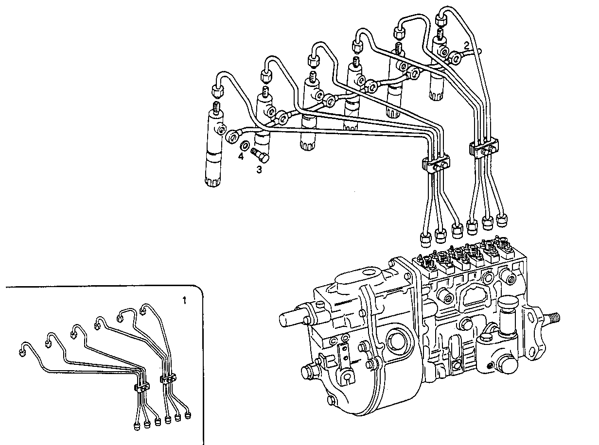 Iveco/FPT INJECTION PIPES