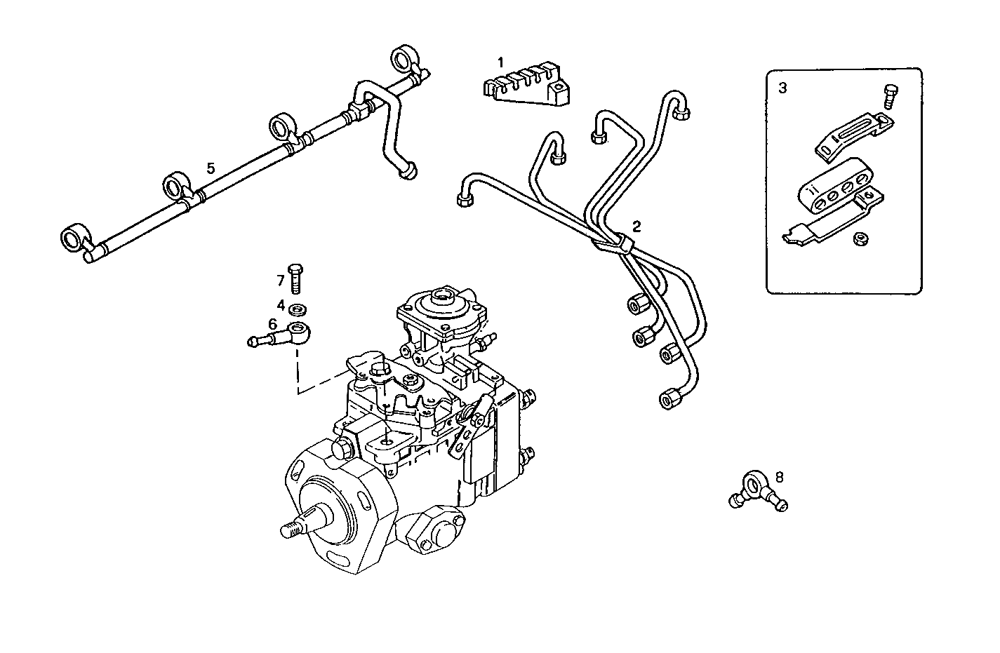 Iveco/FPT INJECTION PIPES