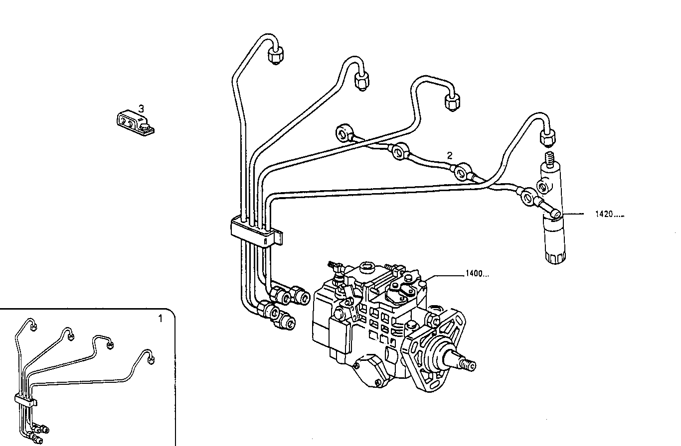 Iveco/FPT INJECTION PIPES