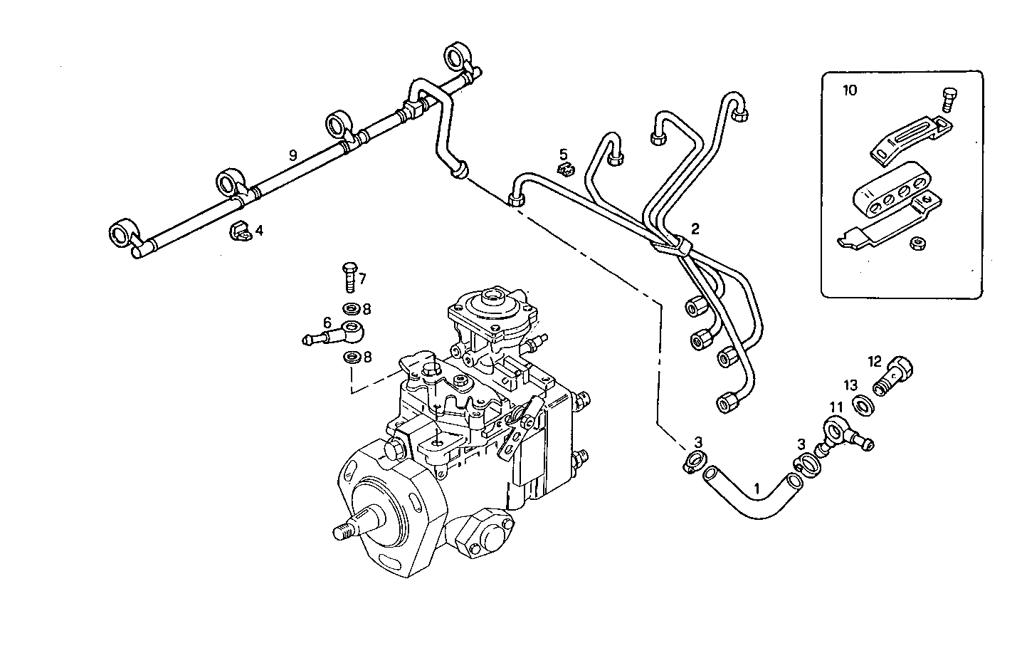 Iveco/FPT INJECTION PIPES