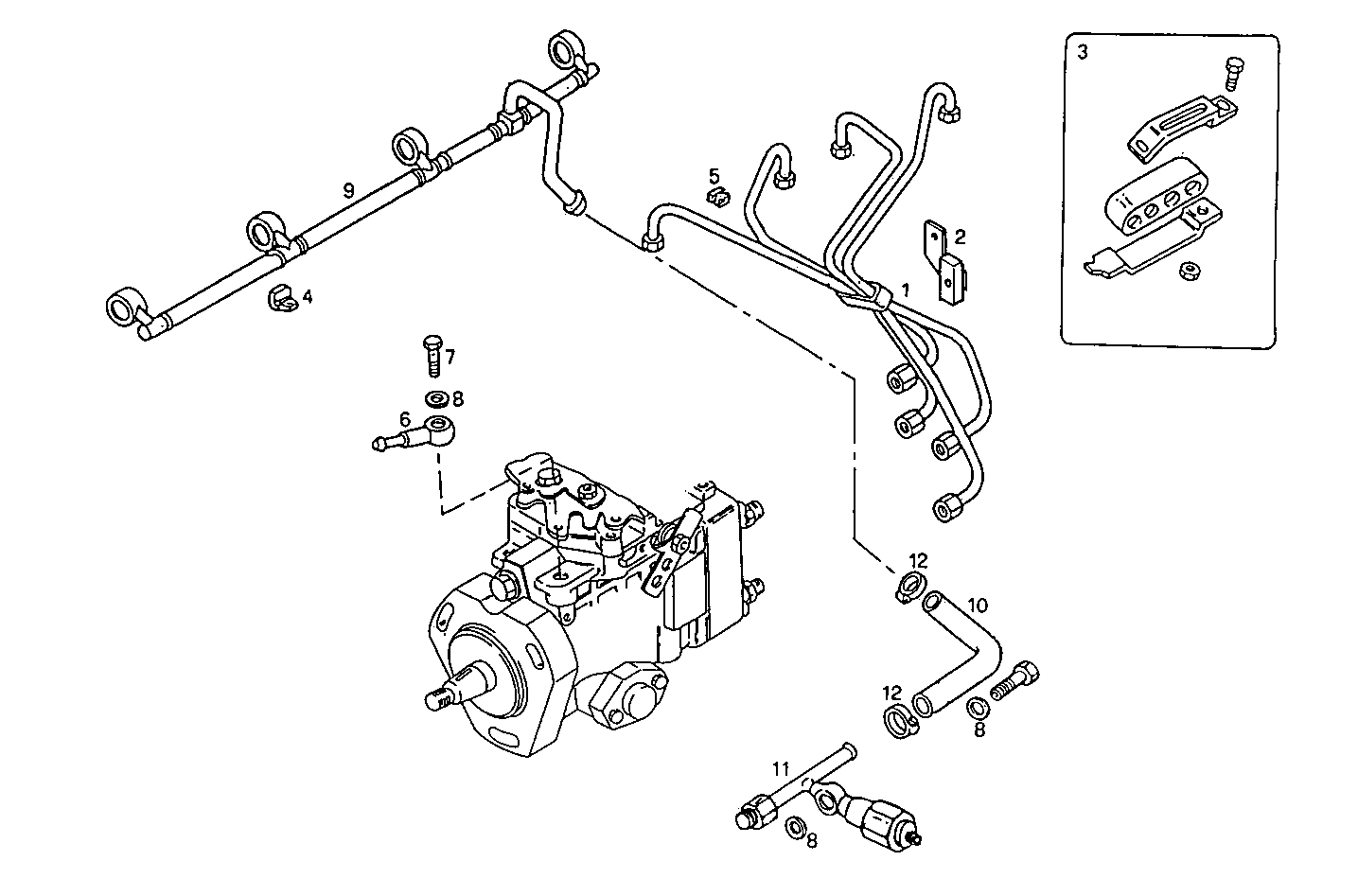 Iveco/FPT INJECTION PIPES