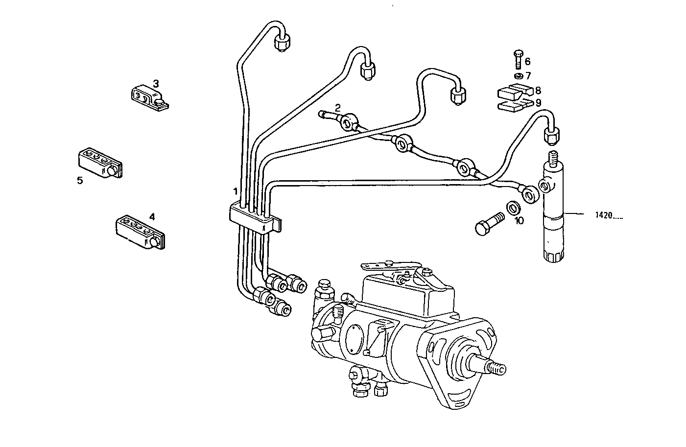 Iveco/FPT INJECTION PIPES