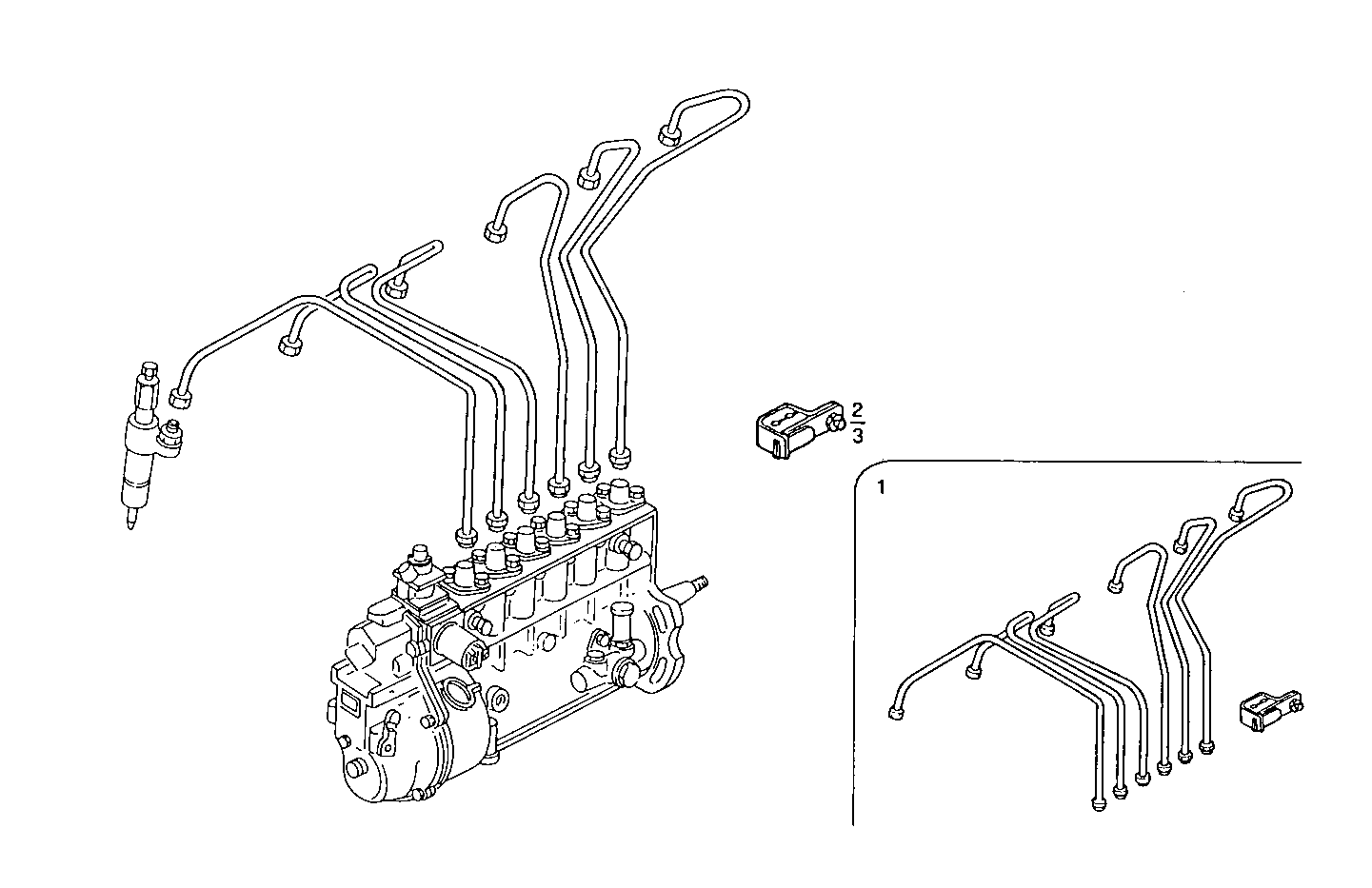 Iveco/FPT INJECTION PIPES