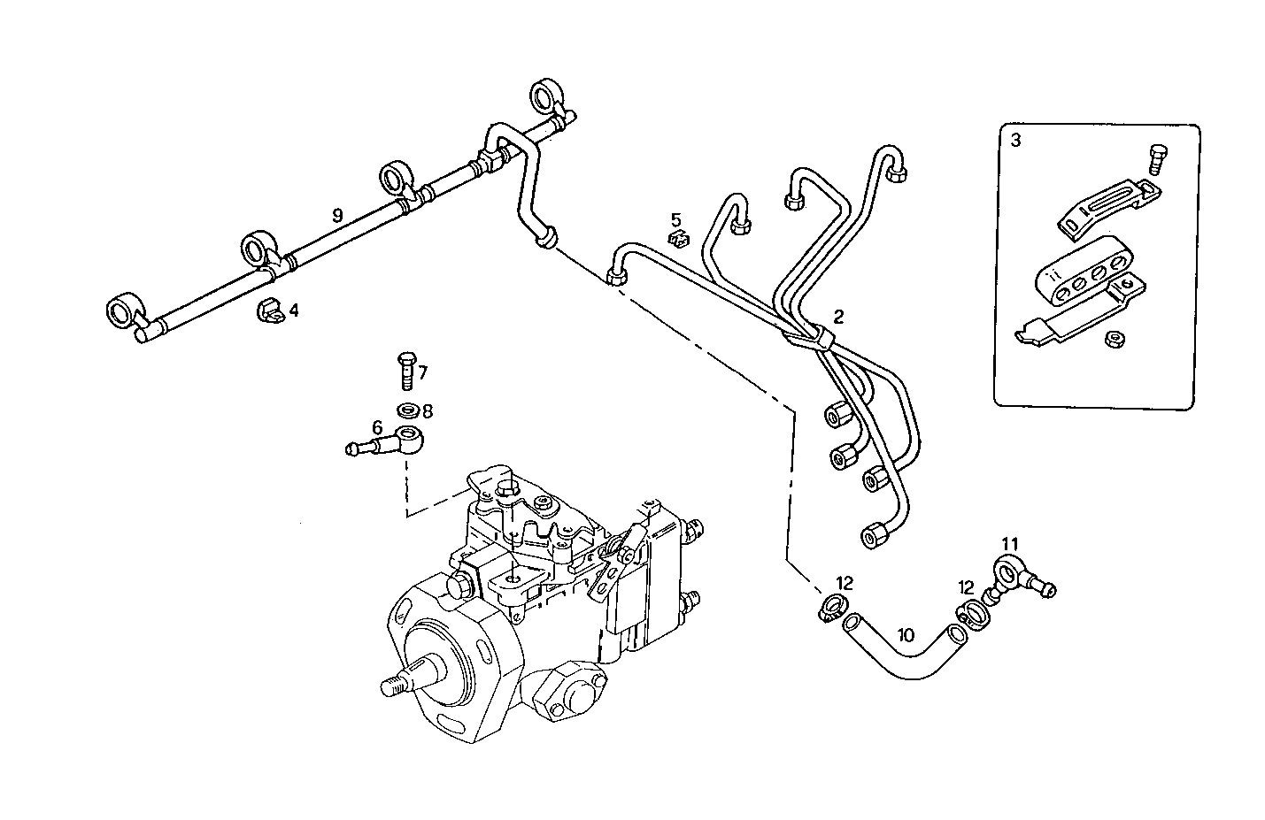 Iveco/FPT INJECTION PIPES