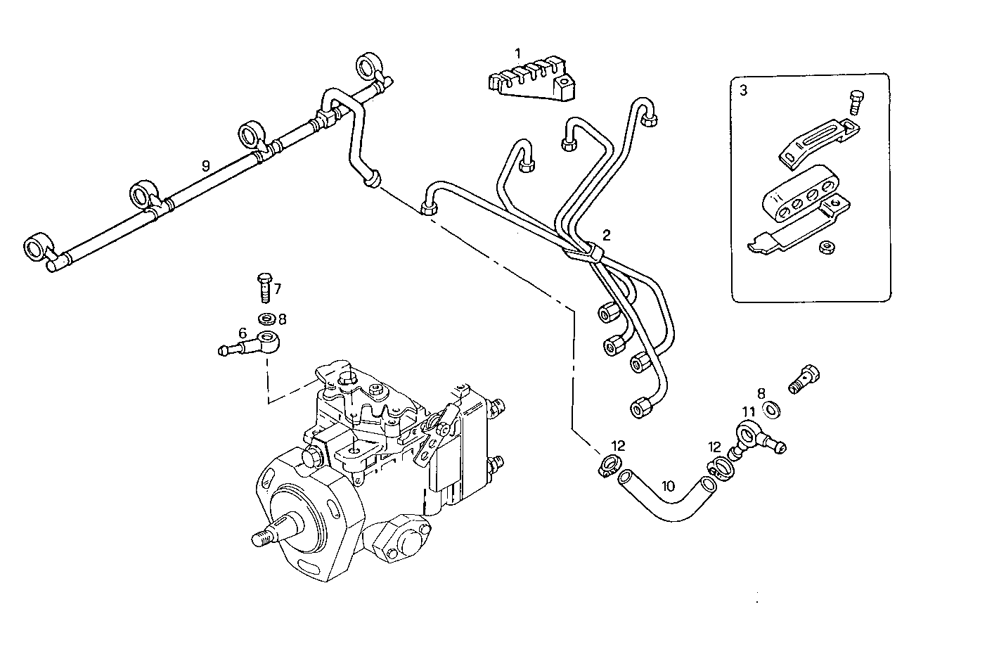 Iveco/FPT INJECTION PIPES