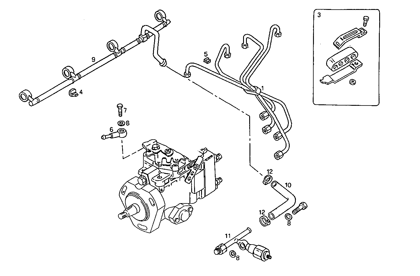 Iveco/FPT INJECTION PIPES