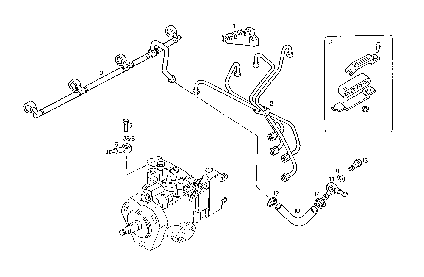 Iveco/FPT INJECTION PIPES