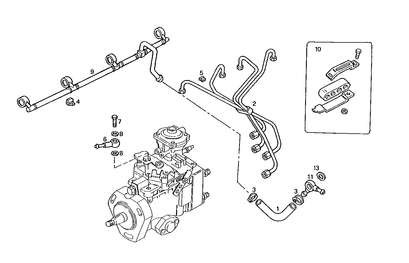 Iveco/FPT INJECTION PIPES